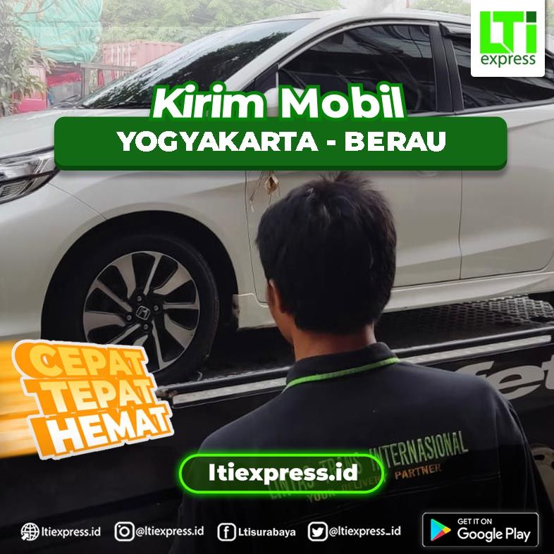 kirim mobil yogyakarta berau