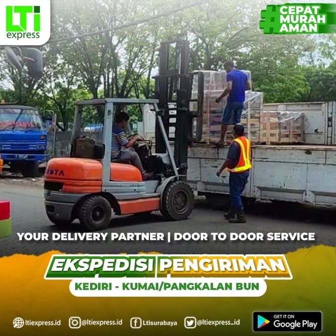 ekspedisi kediri ke kumai