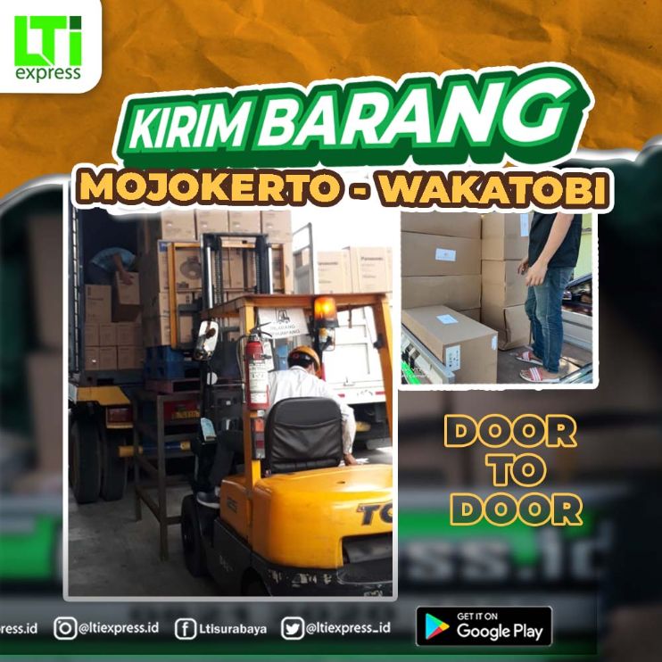 ekspedisi murah mojokerto wakatobi