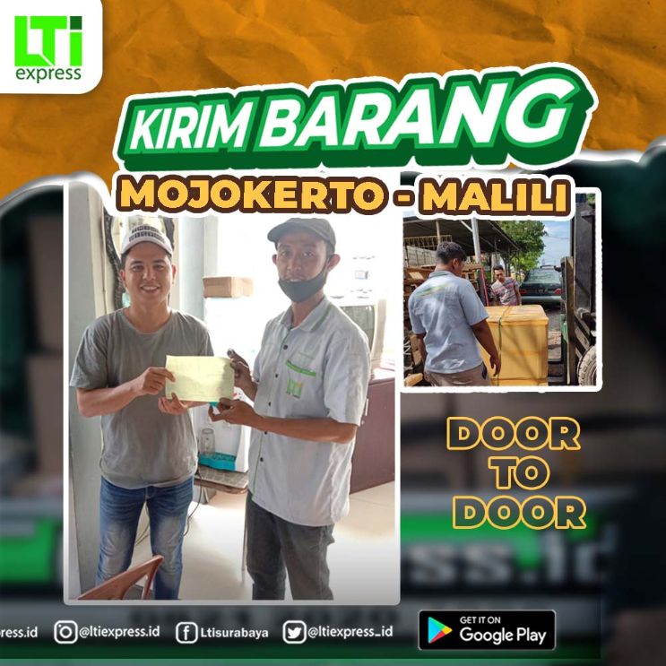 ekspedisi mojokerto malili