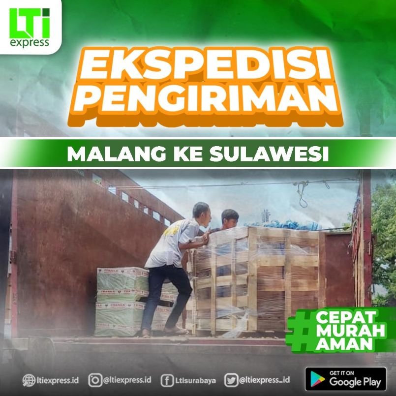 ekspedisi malang sulawesi