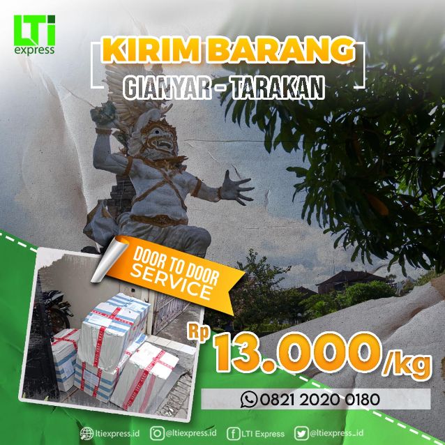 ekspedisi gianyar tarakan