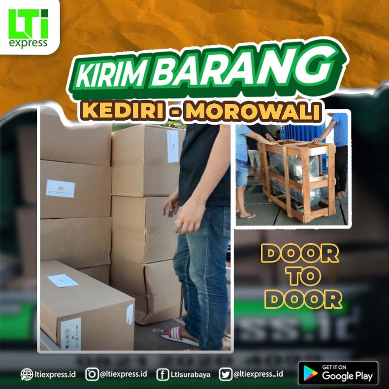 ekspedisi murah kediri morowali