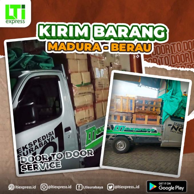 ekspedisi murah madura ke berau