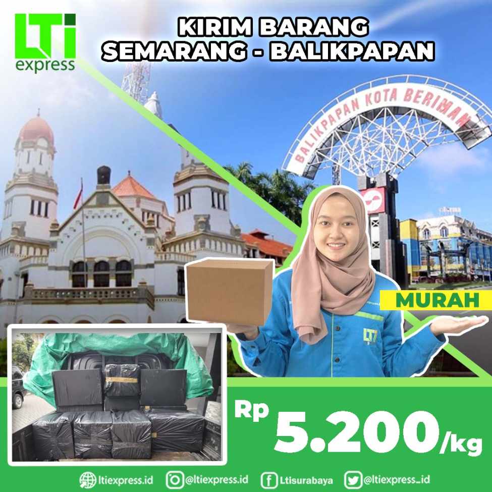 cargo murah semarang balikpapan