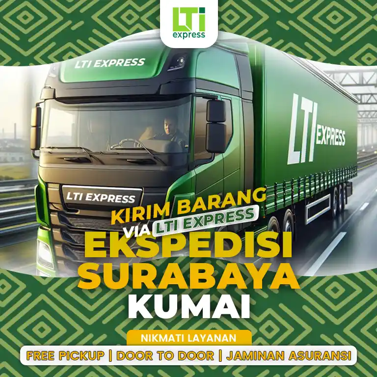 ekspedisi surabaya kumai murah