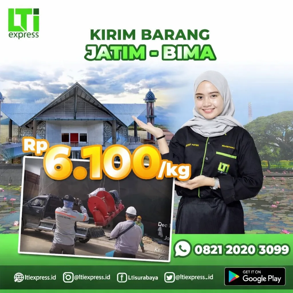 Ekspedisi Pasuruan ke Bima Murah