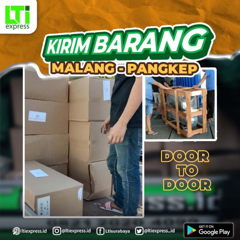 ekspedisi murah malang ke pangkep