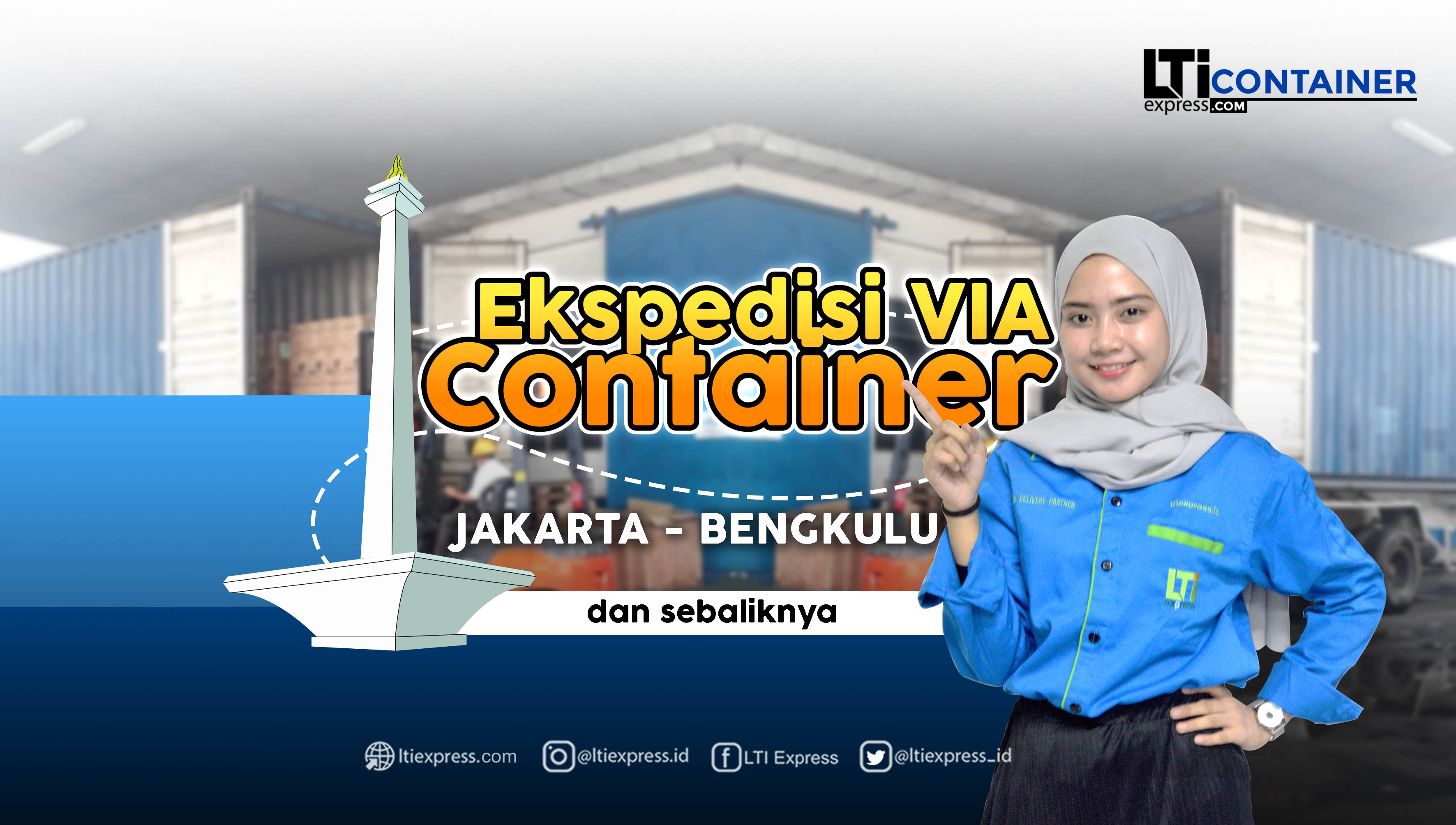 ekspedisi container jakarta bengkulu