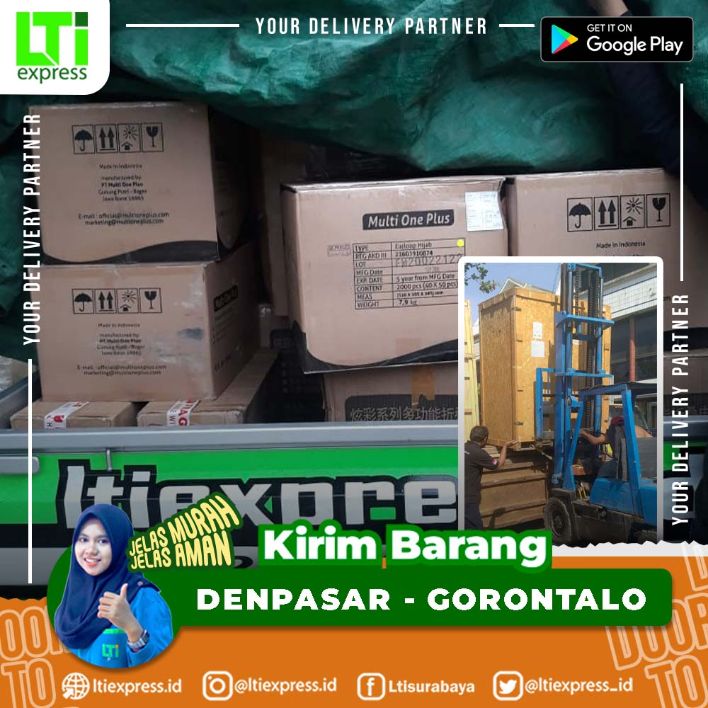 ekspedisi denpasar gorontalo
