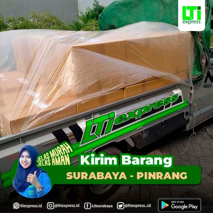 ekspedisi surabaya ke pinrang