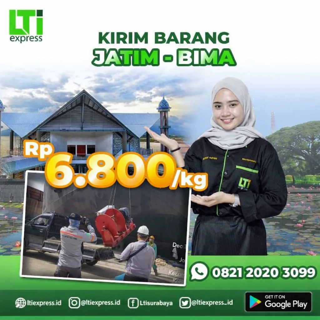 ekspedisi murah tulungagung ke bima