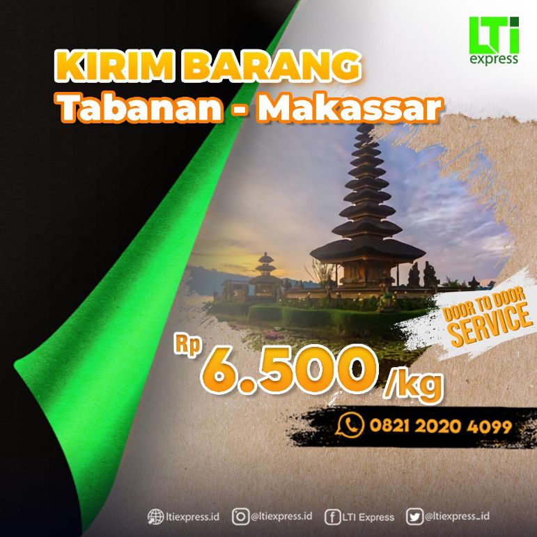 ekspedisi tabanan makassar