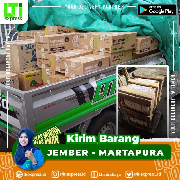 ekspedisi murah jember martapura