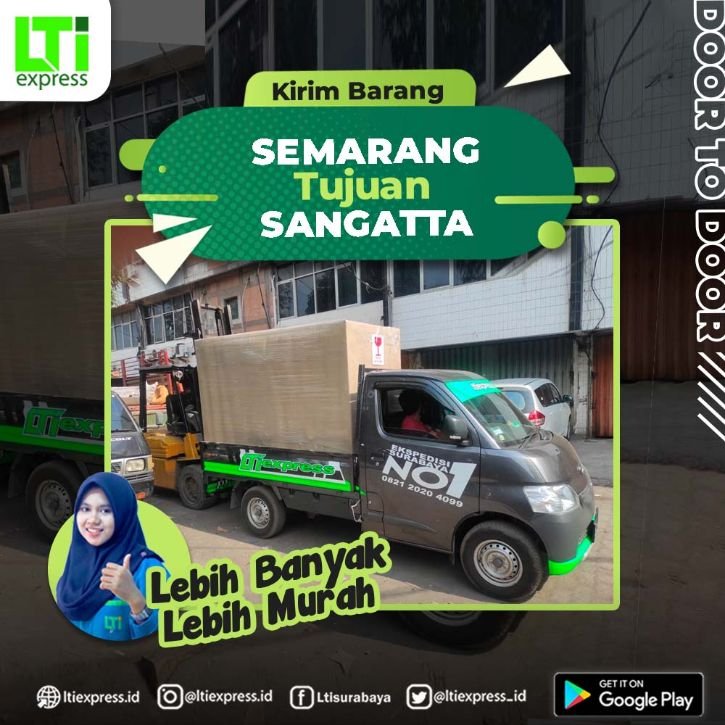 ekspedisi murah semarang ke sangatta