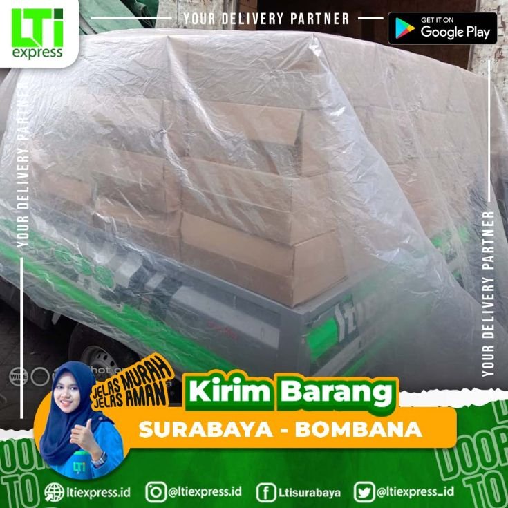 ekspedisi murah surabaya Bombana