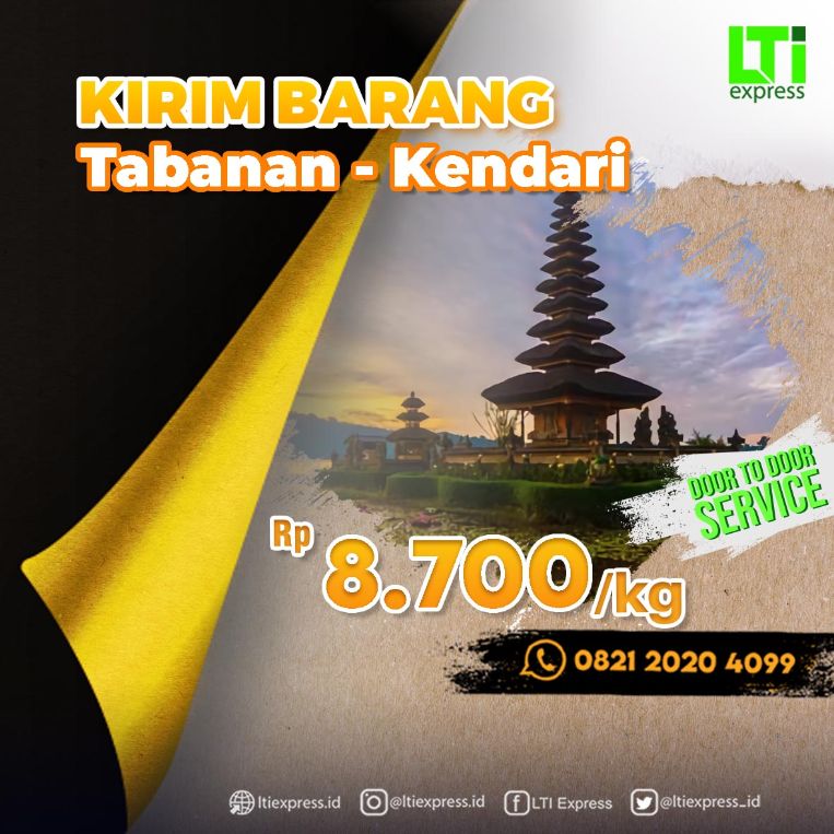 ekspedisi tabanan kendari