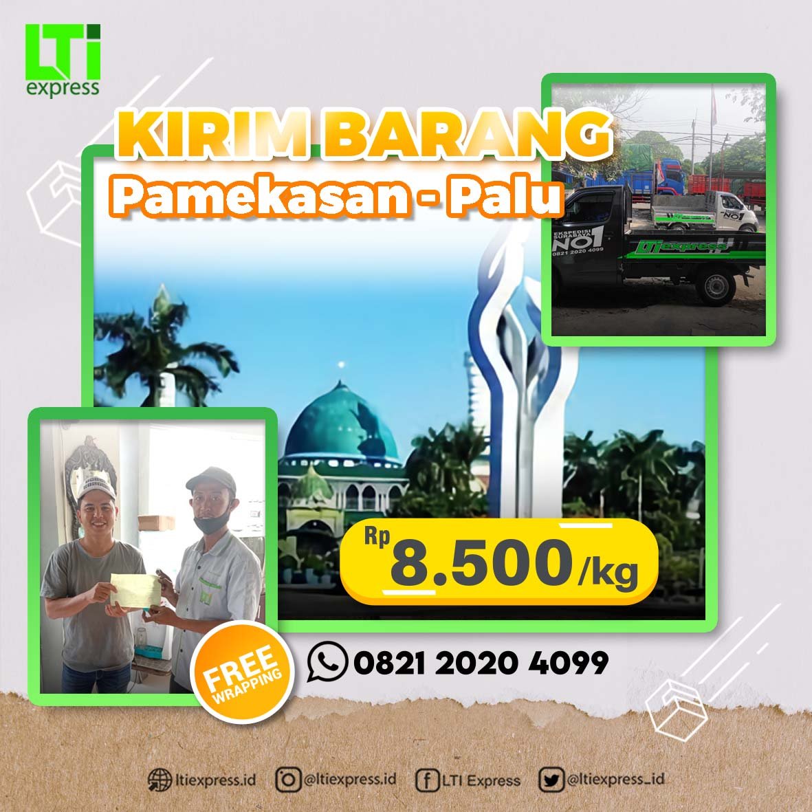 ekspedisi pamekasan palu