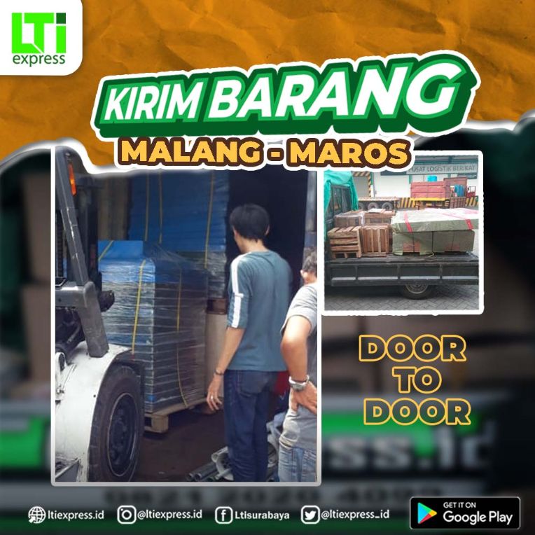 ekspedisi malang maros