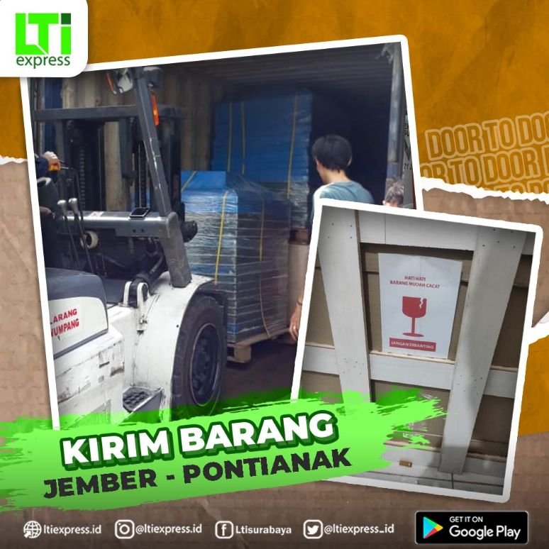 ekspedisi murah jember ke pontianak