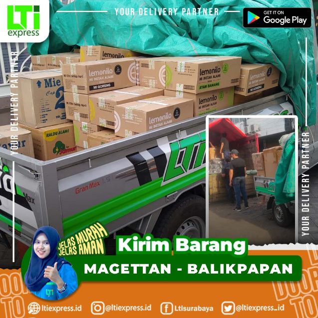 ekspedisi murah magetan balikpapan