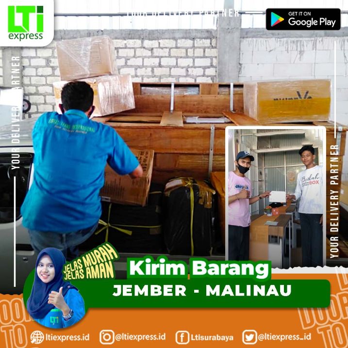 ekspedisi murah jember malinau