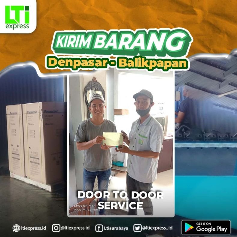ekspedisi denpasar balikpapan