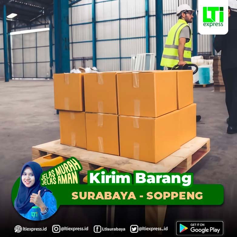 ekspedisi surabaya soppeng