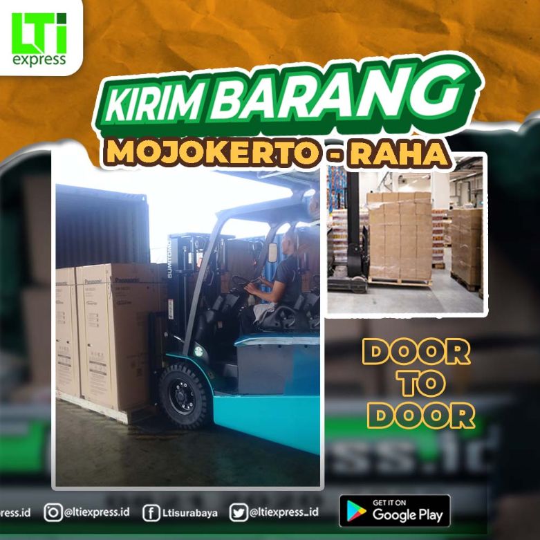 ekspedisi murah mojokerto raha