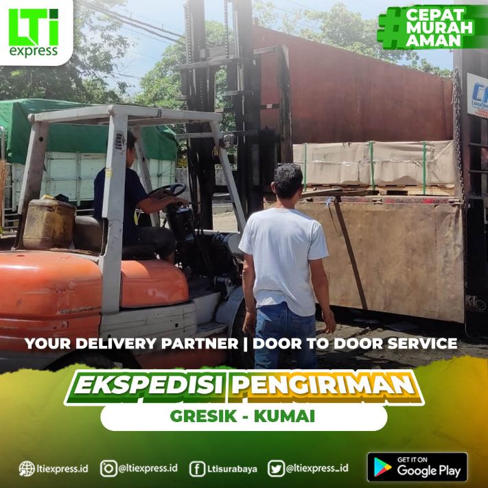 ekspedisi gresik ke kumai