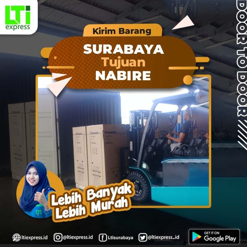 ekspedisi surabaya nabire
