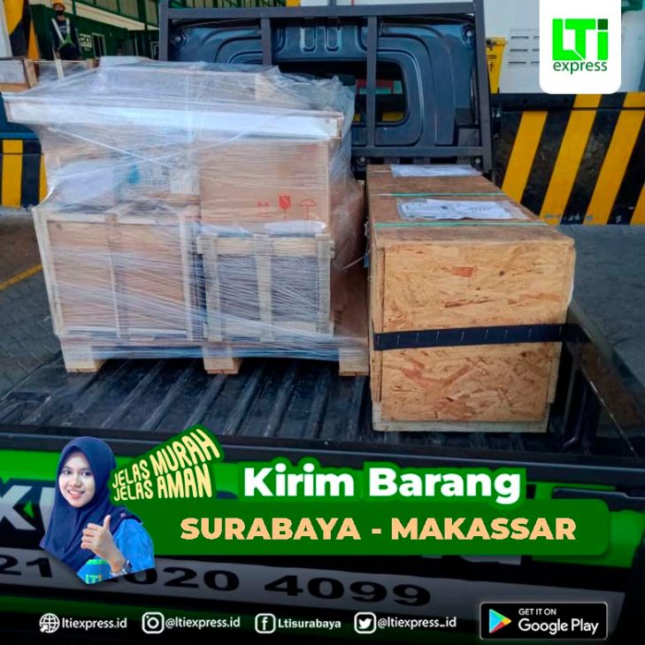 kirim barang surabaya makassar