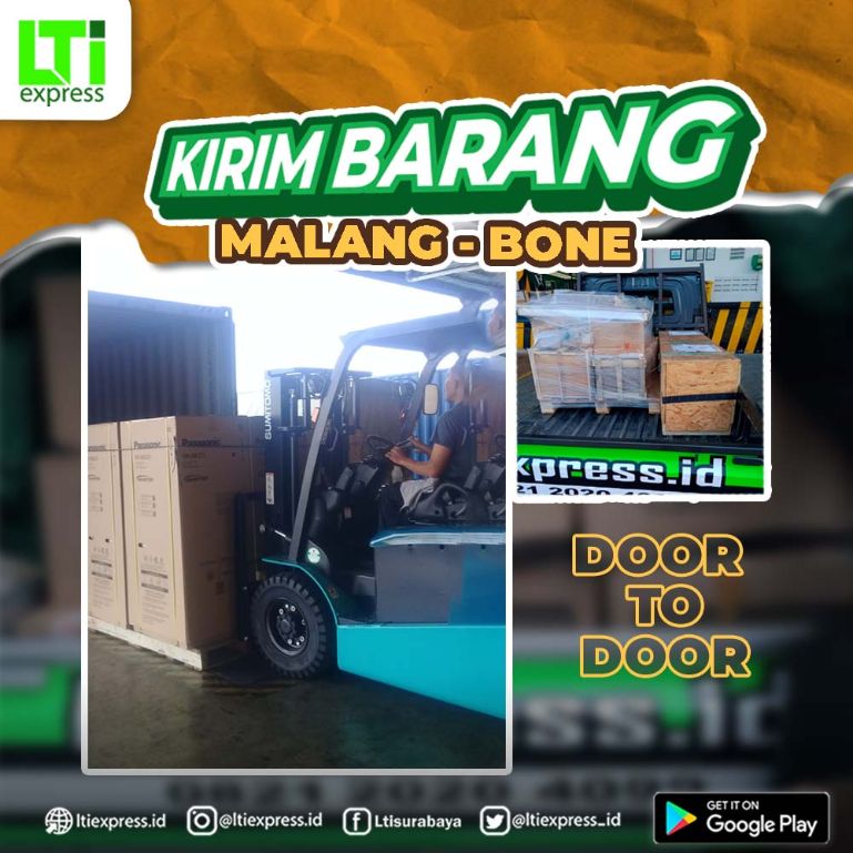 ekspedisi malang bone