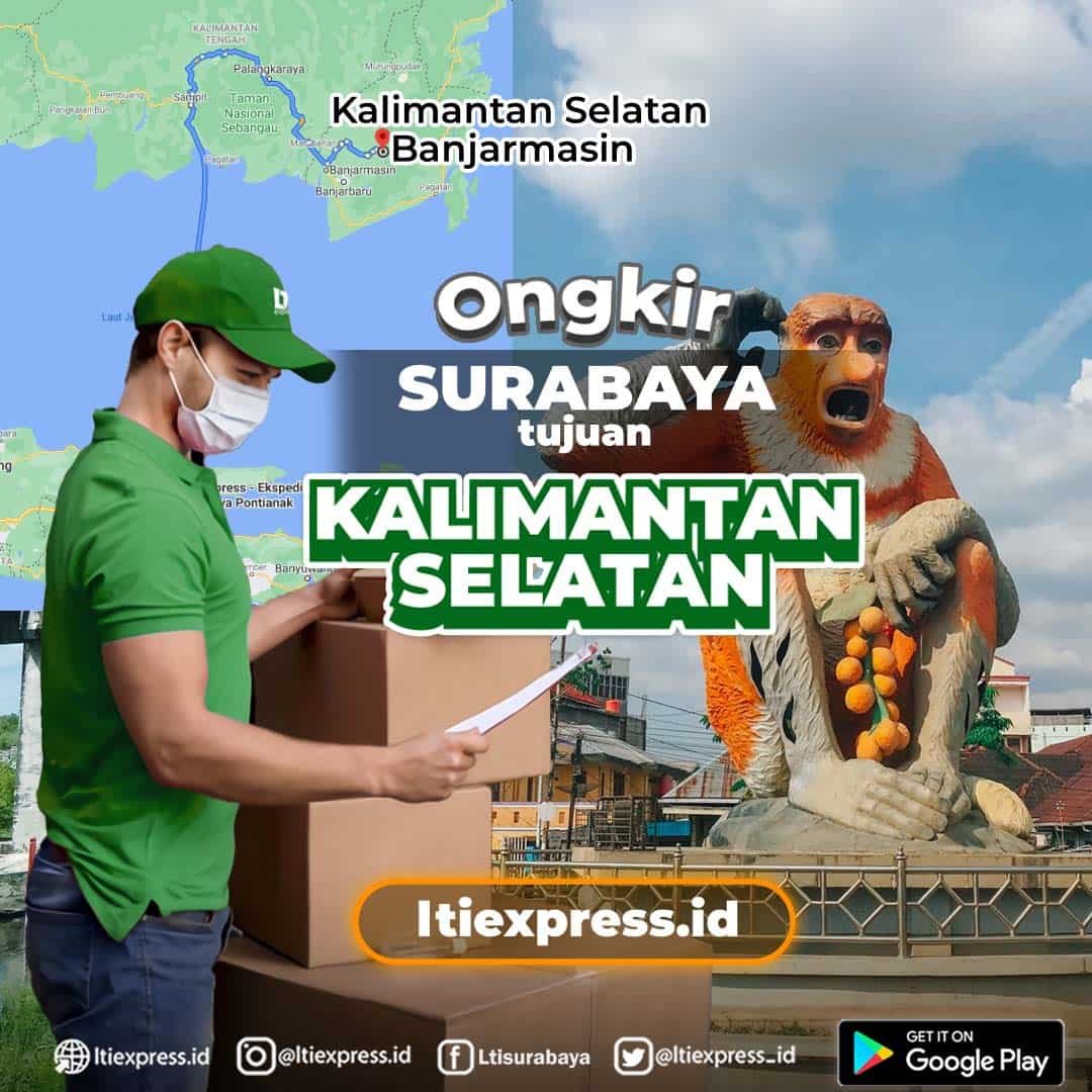pengiriman cargo surabaya kalimantan selatan