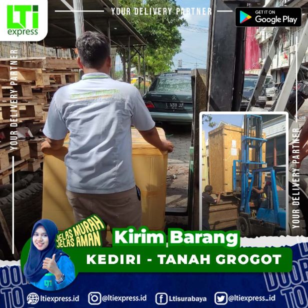 ekspedisi kediri tanah grogot