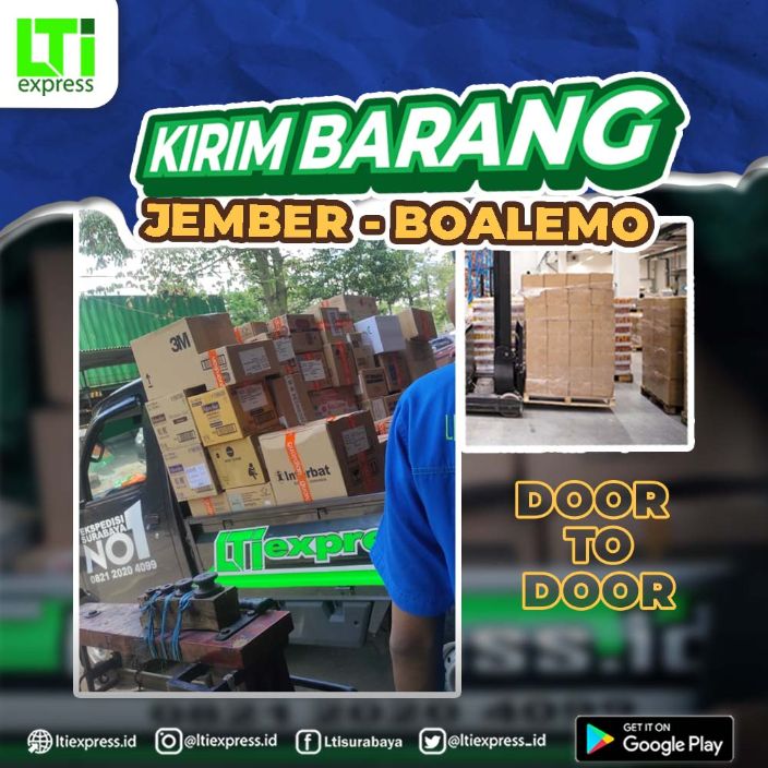 ekspedisi murah jember ke boalemo