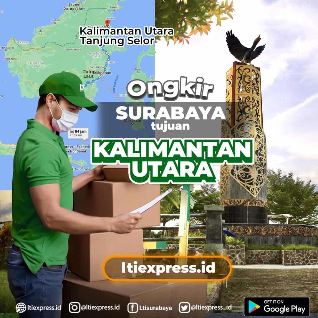 ongkos kirim surabaya kaltara