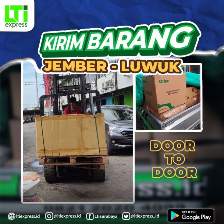 ekspedisi murah jember luwuk