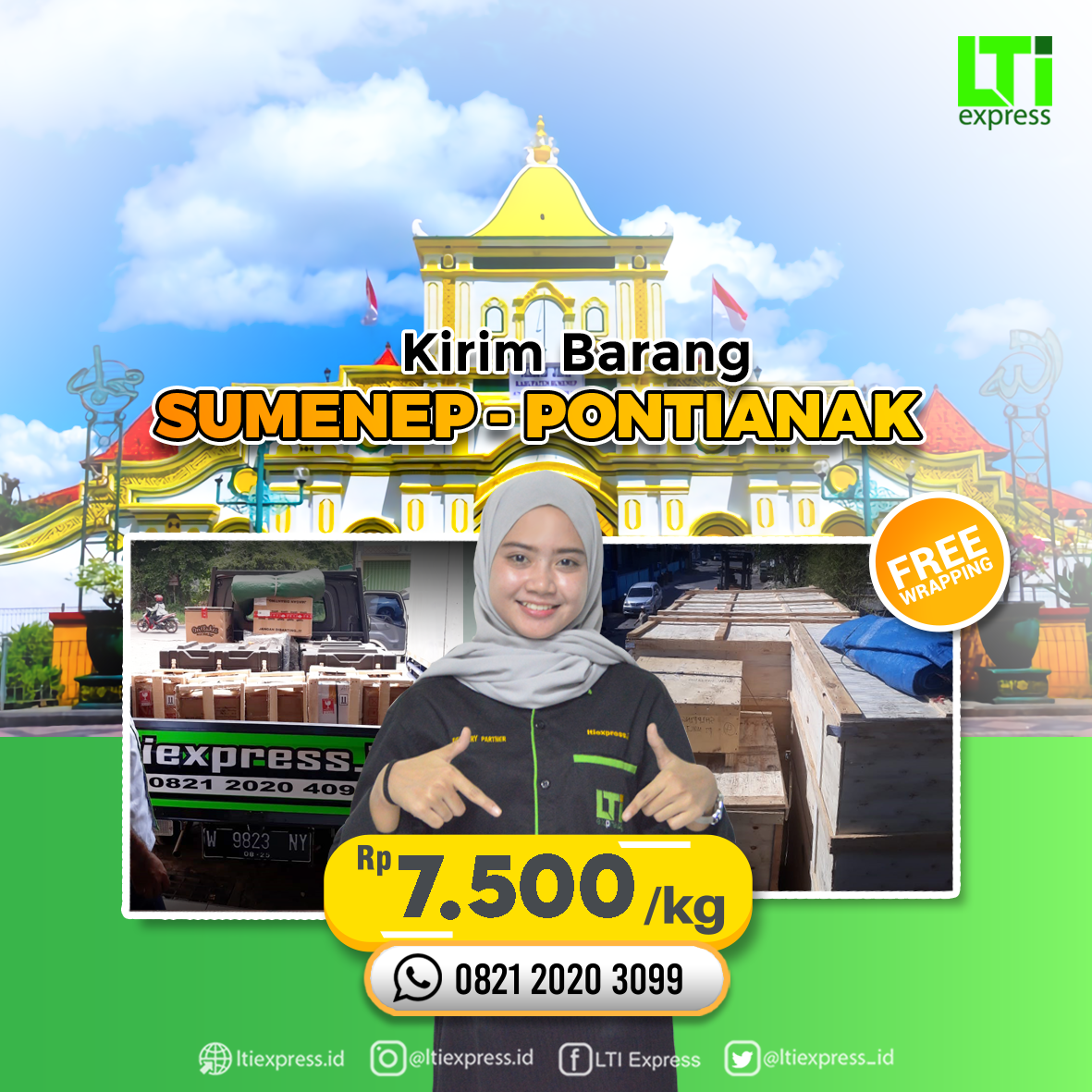 ekspedisi murah sumenep pontianak