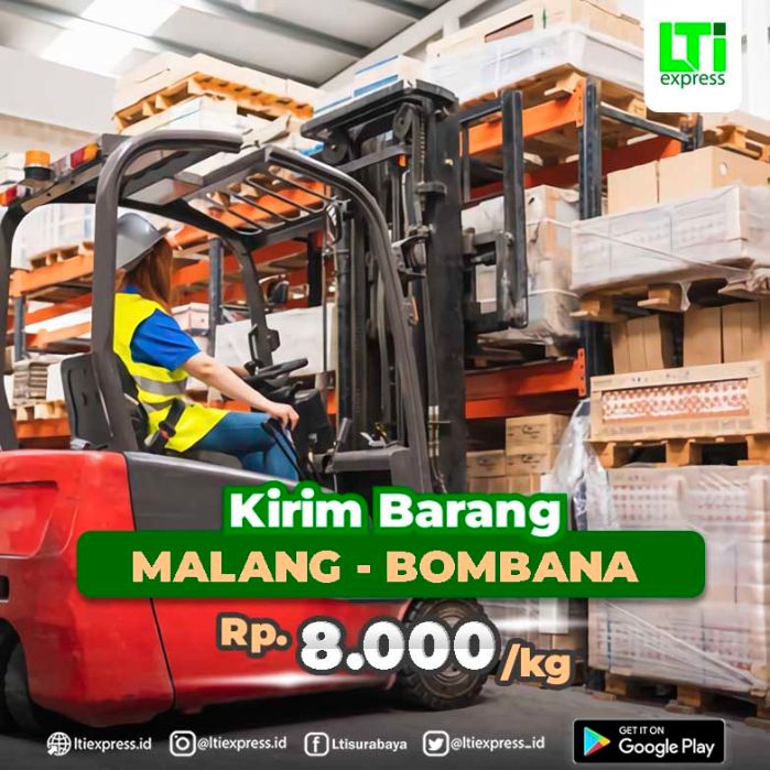 ekspedisi malang bombana