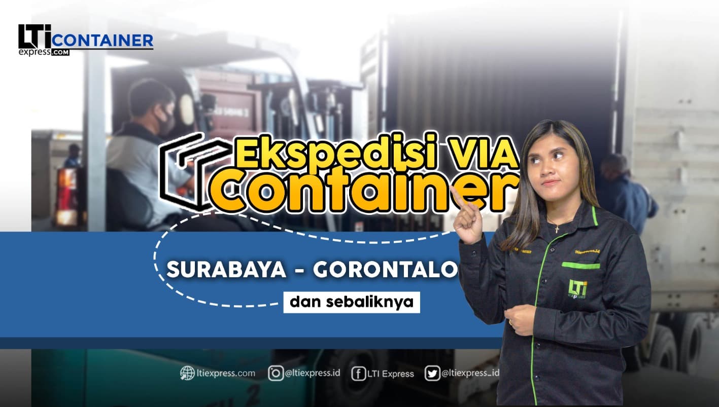 ekspedisi container surabaya gorontalo