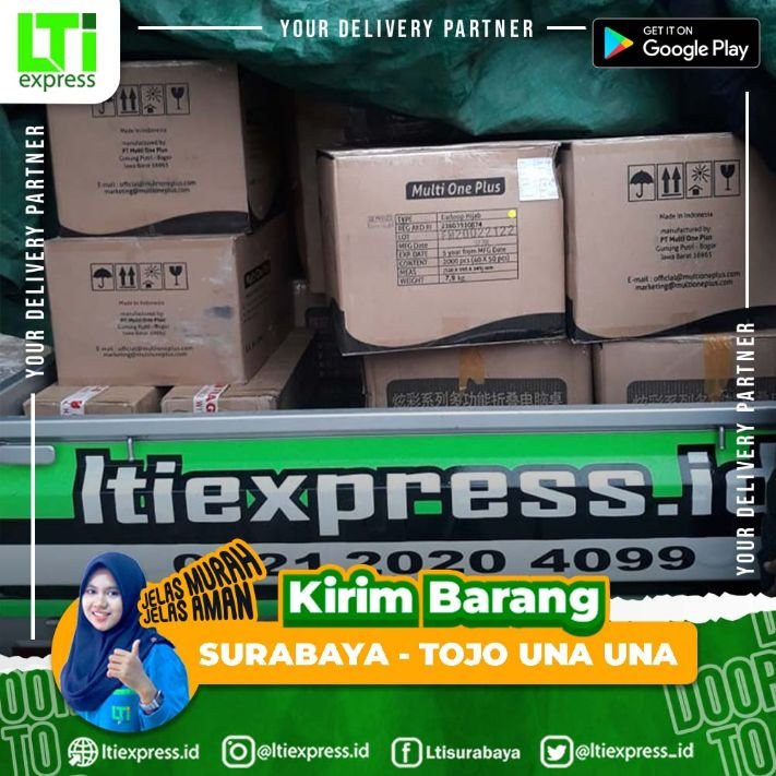 ekspedisi surabaya tojo una-una