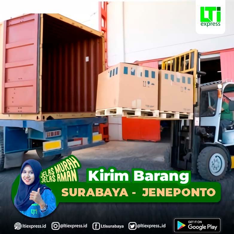 ekspedisi murah surabaya jeneponto