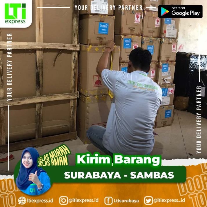 ekspedisi surabaya sambas