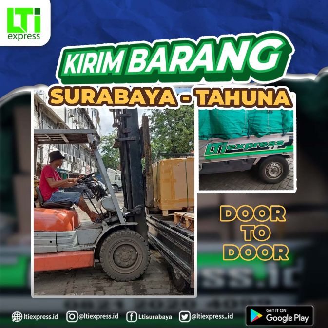 ekspedisi surabaya tahuna murah