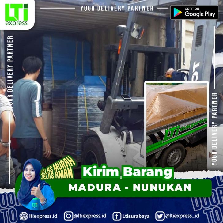 ekspedisi murah madura nunukan