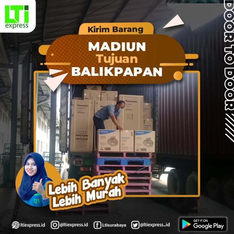ekspedisi murah madiun ke balikpapan