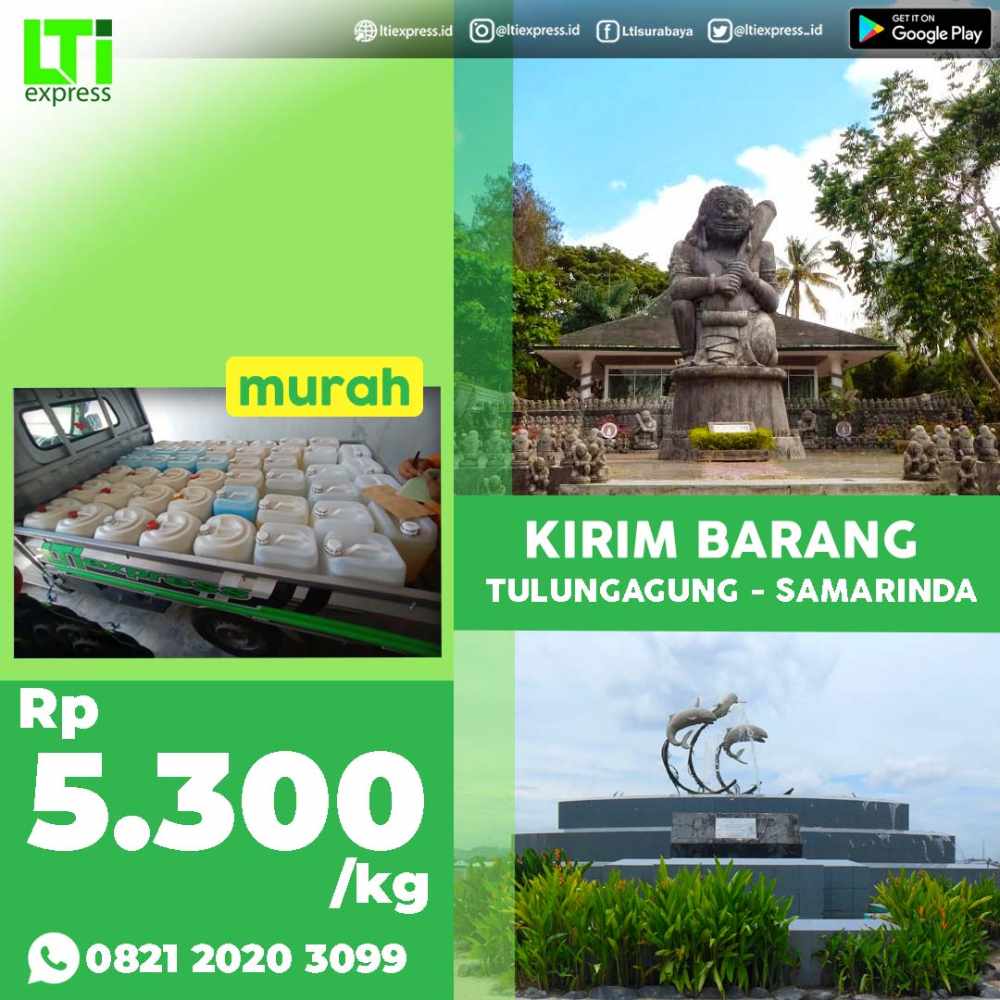 cargo murah tulungagung ke samarinda