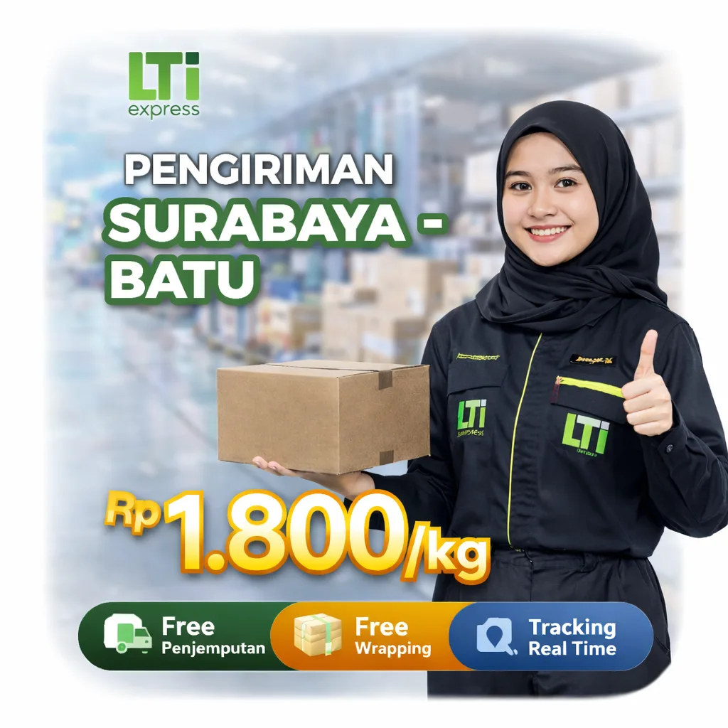 Ekspedisi Surabaya ke Batu Rp 1.800/Kg Harga Murah