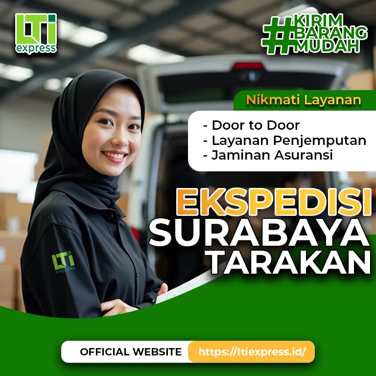 ekspedisi surabaya tarakan murah